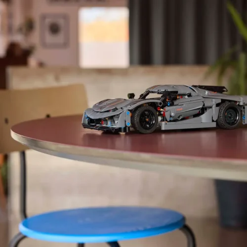 LEGO® Koenigsegg Jesko Absolut Grey Hypercar - Image 6